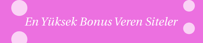 Bonus Veren Rulet Siteleri
